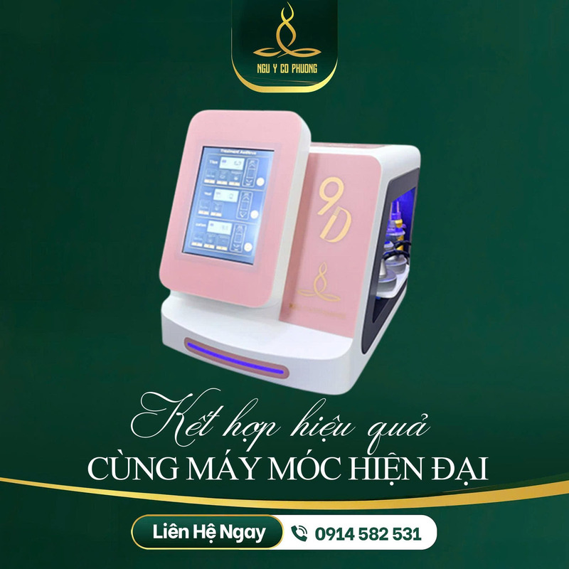 Mua máy spa 9D chính hãng, ưu đãi tốt tại Ngự Y Cổ Phương