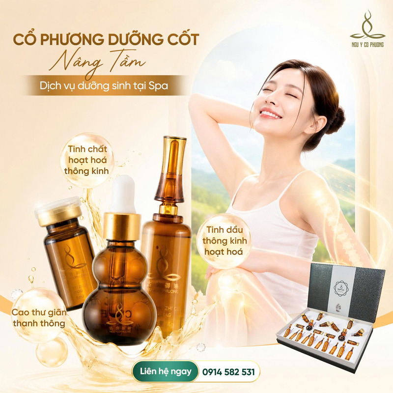 Kết hợp sản phẩm trị liệu kết hợp với spa để tăng hiệu quả