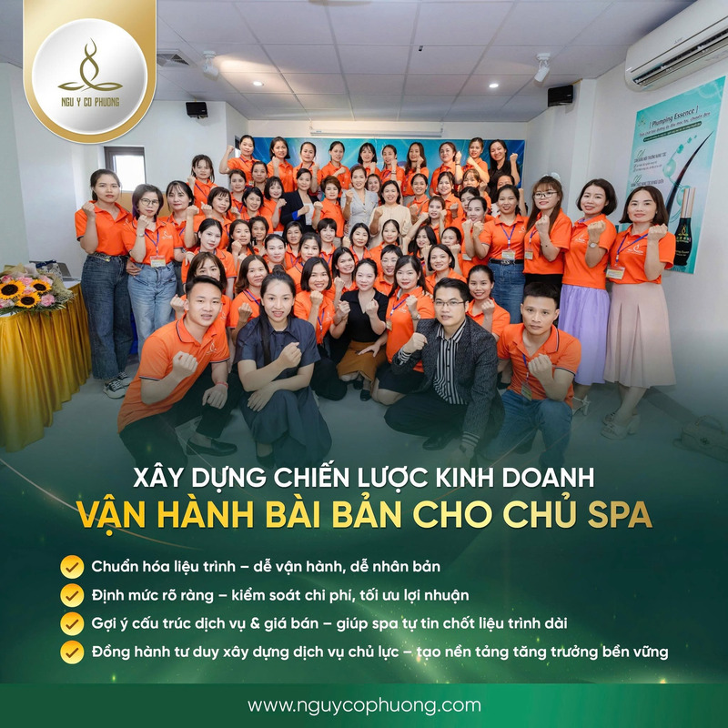 Ngự Y Cổ Phương - Đào tạo mở và vận hành Spa từ A - Z