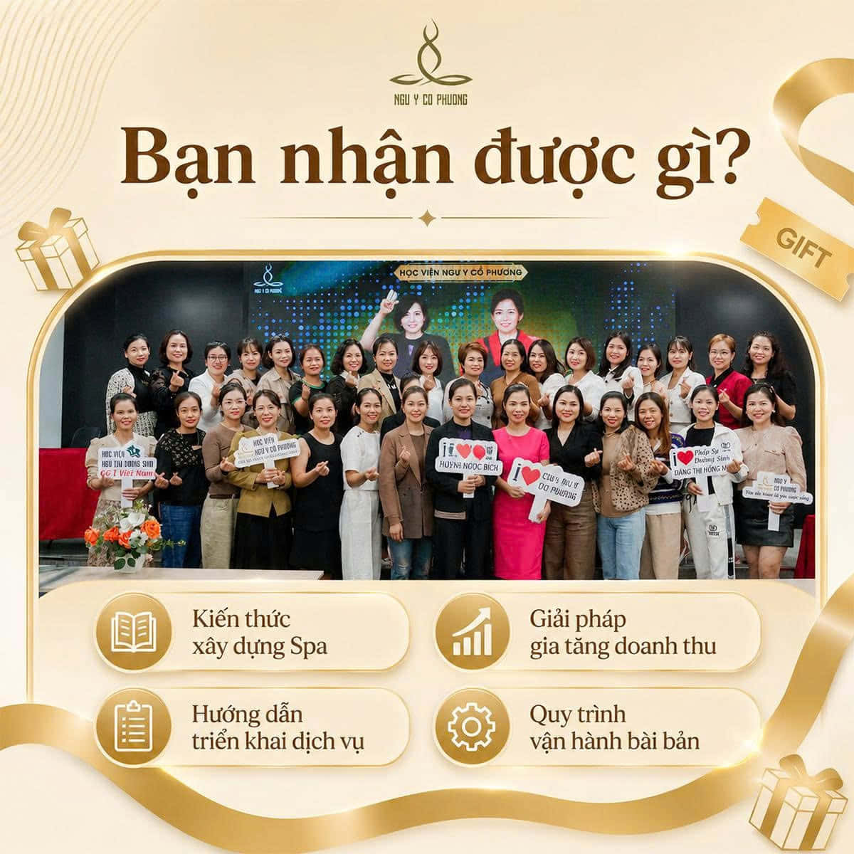 Khóa học chăm sóc dưỡng sinh vùng mắt từ cơ bản đến nâng cao chuyên nghiệp tại Ngự Y Cổ Phương
