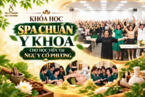 Khóa học spa chuẩn y khoa cho học viên tại Ngự Y Cổ Phương