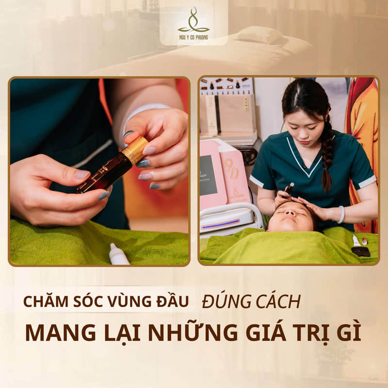 Công dụng của việc xoa bóp, massage đầu