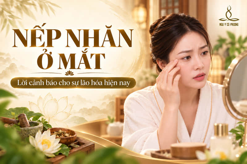 Nếp nhăn ở mắt: Lời cảnh báo cho sự lão hóa hiện nay