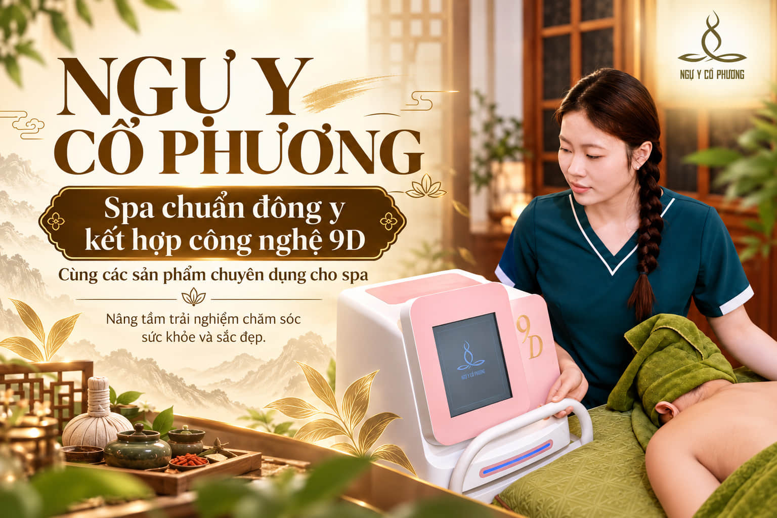 Ngự Y Cổ Phương – Spa chuẩn đông y kết hợp công nghệ hiện đại